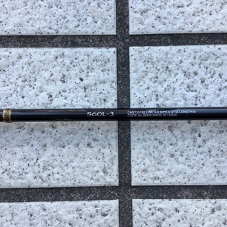 SHIMANO シマノ 川釣り用ロッド  S60L-3 収縮可能(最短73.5cm)  現状渡し - スポーツ