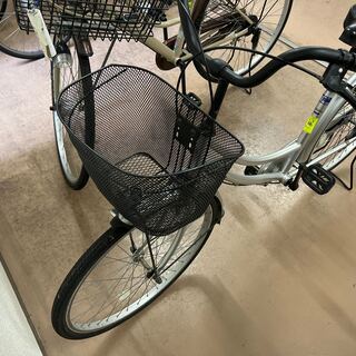 【ネット決済】【10/31まで】カゴ付き自転車（シティサイクル）