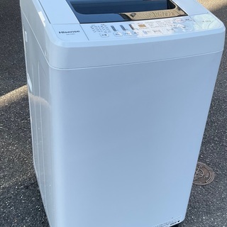 RKGSE-606】特価！ハイセンス/Hisense/4.5kg洗濯機/HW-T45C/中古/2019 