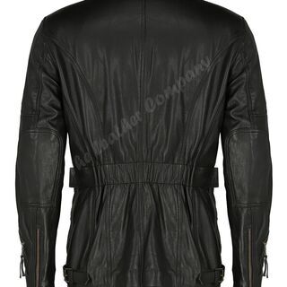 牛革ロングコート 本革 ロングコートジャケット Real Cow Leather Long