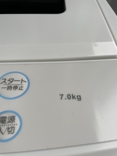 No.1132 Maxzen 7kg 洗濯機　2019年製　近隣配送無料