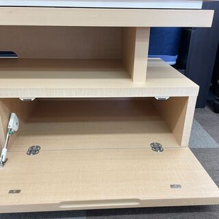 🔸値下げしました！！🔸📺未使用‼ おしゃれなデザイン 生松工芸 ＡＶボード 🤍定価￥69,800🤍  収納付き！！📺