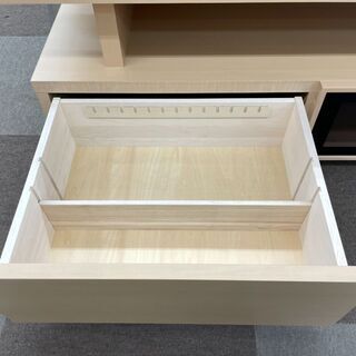 🔸値下げしました！！🔸📺未使用‼ おしゃれなデザイン 生松工芸 ＡＶボード 🤍定価￥69,800🤍  収納付き！！📺