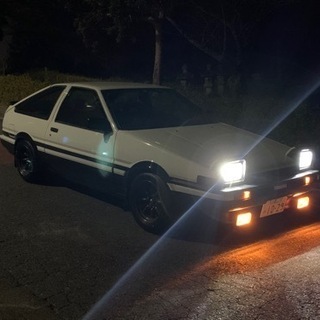 AE86 トレノ　頭文字D 駐車場契約更新のため値下げ