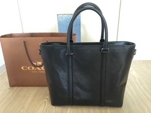 COACH (コーチ)本革ビジネストートバッグ - arborconnect.co.nz
