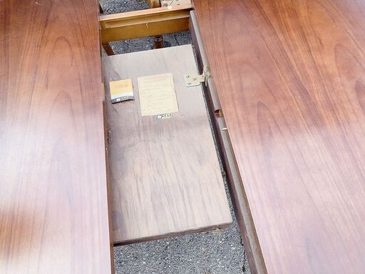 値下げ■5865■karimoku カリモク ダイニングテーブル 伸縮 木製 キッチン