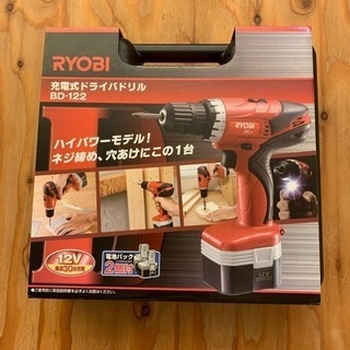 RYOBI 充電式ドライバドリル