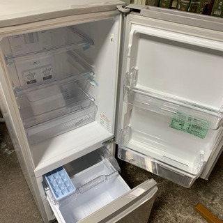 札幌市内配送無料 3ヶ月保証 美品 三菱 2ドア冷凍冷蔵庫 146L MR-P15A