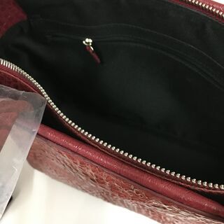 トートバッグ RODANIA/ロダニア トートバッグ ワイン カイマンワニ 