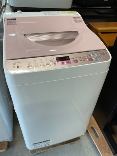 お薦め品‼️激安‼️分解洗浄クリーニング済み‼️シャープ洗濯乾燥機5.5/3.5kg 2017年