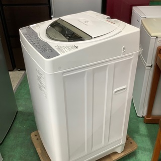 安心の1年保証付！！ TOSHIBA 7.0kg全自動洗濯機 AW-7G6 2019