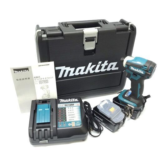 ■makita/マキタ インパクトドライバー TD172DRGX 18V ブルー■ ①