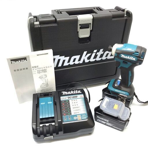 ■makita/マキタ インパクトドライバー TD172DRGX 18V ブルー■ ②