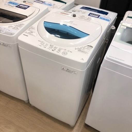 ＊【6ヶ月安心保証付き】TOSHIBA 簡易乾燥機能付洗濯機　2017年製