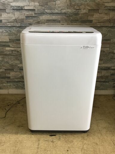 Panasonic パナソニック 全自動洗濯機 5kg NA-F50B11C ホワイト 抗菌加工ビッグフィルター カビクリーンタンク 2018年製