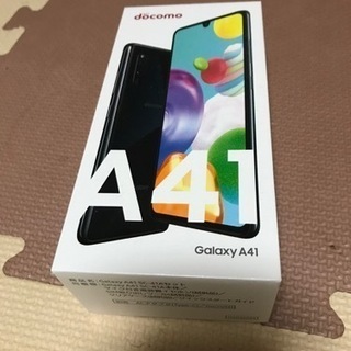 ［交渉中］Galaxy A41 ブラック 64 GB docomo