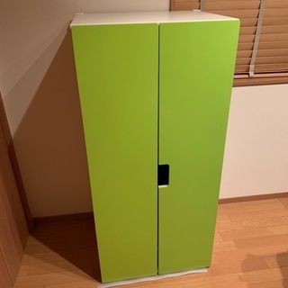 IKEA子供用ワードローブ（緑色） 譲ります
