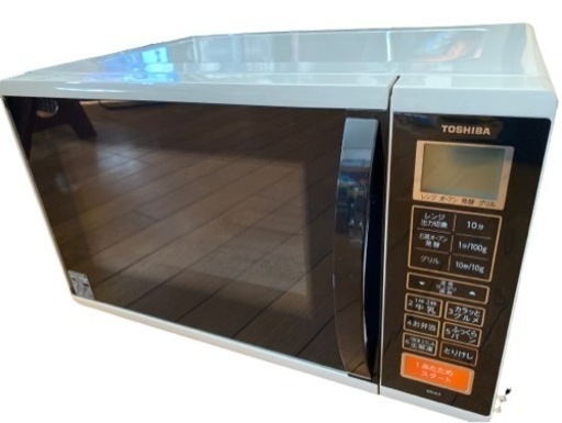 2014年製 東芝 TOSHIBA ER-K3(W) [オーブンレンジ 17L アイボリーホワイト 石窯オーブン](1027c)