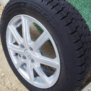 スタッドレスタイヤ15インチ175 65 15 4本ホイール付き