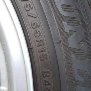 スタッドレスタイヤ15インチ175 65 15 4本ホイール付き