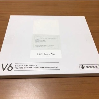 【ネット決済・配送可】ジャニーズ V6 記念品