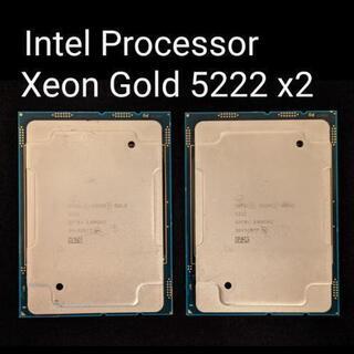 【ネット決済・配送可】Intel Xeon Gold 5222 ...