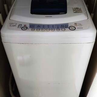 ◆東芝 6kg 簡易乾燥機能付 全自動洗濯機　AW-60GC(W...