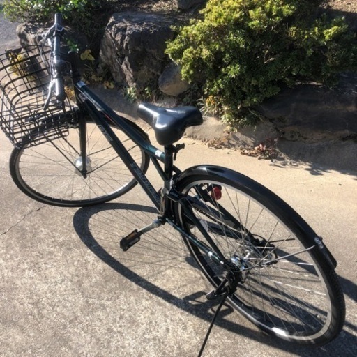 AMERICANEAGLE 27インチオートライト6段変速前後タイヤ新品 自転車 27