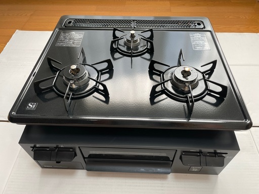NORITZ（ノーリツ） ガスビルトインコンロ　片面焼グリル　C3GQ2RV     LPガス用