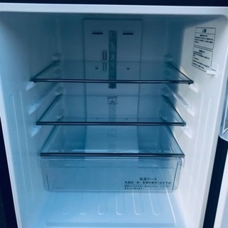 ③✨2019年製✨1644番 Hisense✨2ドア冷凍冷蔵庫✨HR-G13A-BR‼️