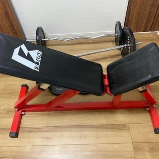 ファイティングロード　バーベル　インクラインベンチセット