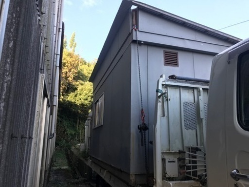 引き取り準備中】プレハブ スーパーハウス 部屋や倉庫にいかがですか ...