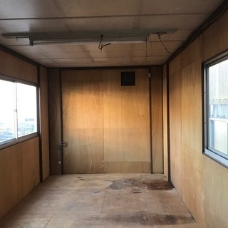 【引き取り準備中】プレハブ　スーパーハウス　部屋や倉庫にいかがですか？　物置やバイク用にも