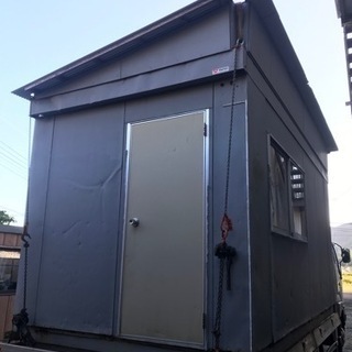 【引き取り準備中】プレハブ　スーパーハウス　部屋や倉庫にいかがですか？　物置やバイク用にも