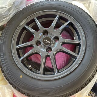 タイヤ 165/65R14 79Q BRIDGESTONE BLIZZAK VRX   ホイール MONZA JAPAN ZACK JP-520 4本セット