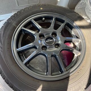 タイヤ 165/65R14 79Q BRIDGESTONE BLIZZAK VRX   ホイール MONZA JAPAN ZACK JP-520 4本セット