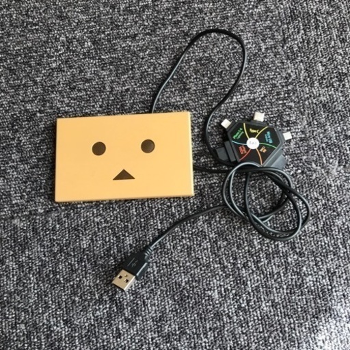 ダンボーモバイルバッテリー 多機能充電コード