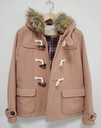 レディース女の子アウターダッフルコートピンクlサイズ Toyo7 田原本のコート レディース の中古 古着あげます 譲ります ジモティーで不用品の処分