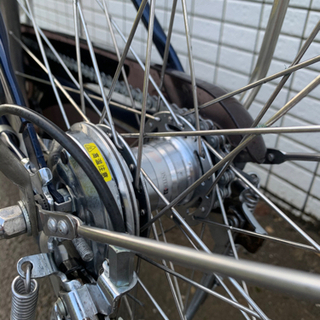 Panasonic vivi DX 前後タイヤ新品 ネイビー 新基準 電動アシスト自転車