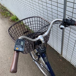 Panasonic vivi DX 前後タイヤ新品 ネイビー 新基準 電動アシスト自転車