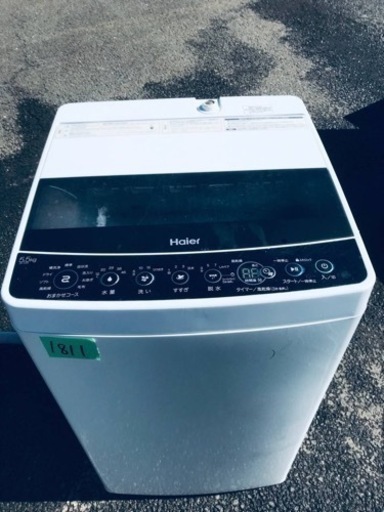 ①✨2019年製✨1811番 Haier✨全自動電気洗濯機✨JW-C55D‼️