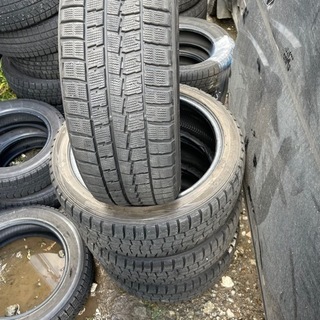 ダンロップ　WM02 225/45R18 スタッドレス  タイヤ　2015年製