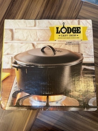 【LODGE】キッチンオーヴン ループハンドル10 1/4インチ