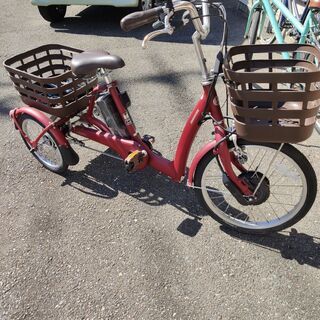 定価20万円超 2020年8月購入 使用少 fw0b40 電動アシスト三輪車 ブリジストン フロンティア ラクットワゴン BRIDGESTONE 