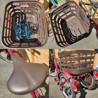 定価20万円超 2020年8月購入 使用少 fw0b40 電動アシスト三輪車 ブリジストン フロンティア ラクットワゴン BRIDGESTONE 