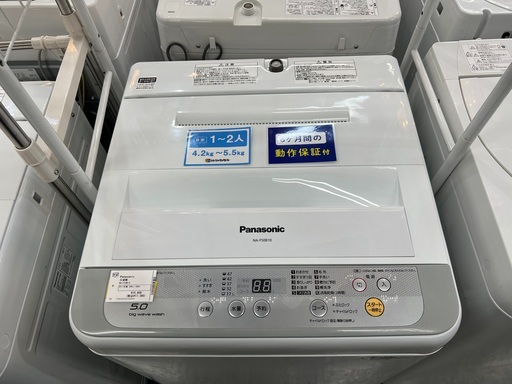 Panasonic 洗濯機　売場展開中