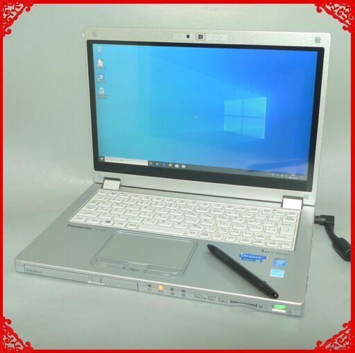 日本製 ノートパソコン 中古良品 12.5型 Panasonic CF-MX3GDCTS 第4世代 i5 4GB 高速SSD DVDRW 無線 Windows10 Office