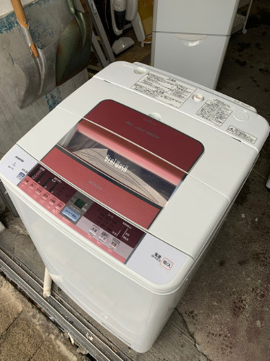 札幌市内配送無料 3ヶ月保証 日立 ビートウォッシュ 全自動洗濯機 7.0kg BW-7TV