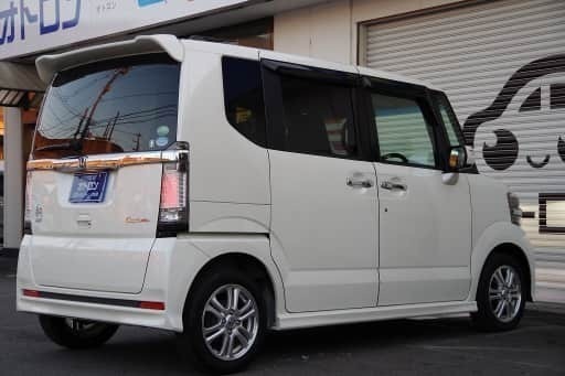 ホンダ ｎｂｏｘ カスタムｇｌパッケージ珍しい 軽自動車 後席モニター付 オトロン所沢店 所沢のn Boxの中古車 ジモティー