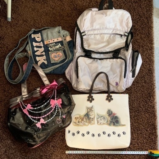 女の子レッスンバッグリュックサックプールバッグ小学生バッグおまとめ まうす 荻窪のキッズ用品 子供用バッグ の中古あげます 譲ります ジモティーで不用品の処分